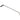 Dentcraft Side Panel Hook - 30" with 3" Curved Flag