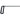Dentcraft Side Panel Hook - 30" with 3" Curved Flag