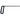 Dentcraft Side Panel Hook - 24" with 3" Curved Flag