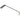 Dentcraft Side Panel Hook - 18" with 3" Curved Flag and Ballpoint Tip