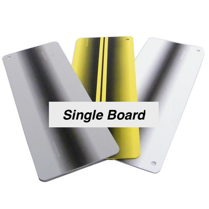 Dentcraft 6 x 16" Large Yellow Reflector Board - with Locline and Suction Cup