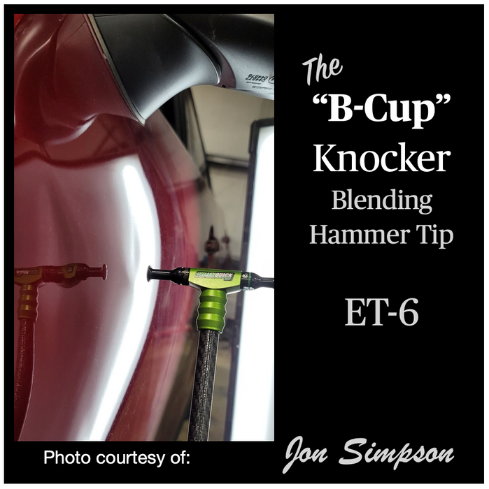 Edgy Knockers Mirror Polished Blending Tip aka "B-Cup Knocker™"