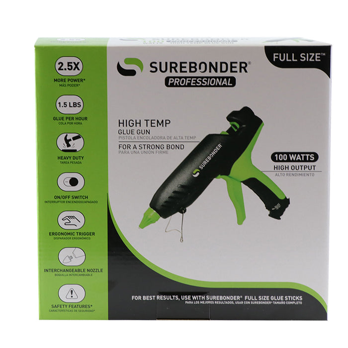 Surebonder 100 Watt Professional High Temp Full Size Glue Gun