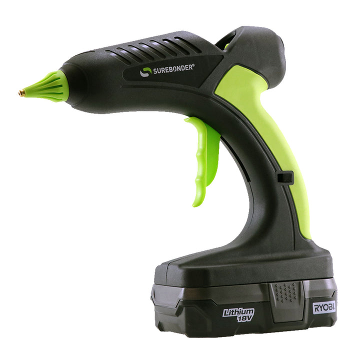 Surebonder Professional 60 Watt 18 Volt Cordless Full Size Glue Gun - Battery & Charger Sold Separately