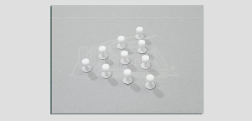 Ultra 5/8" White Small PDR Glue Tabs (10 Pack)