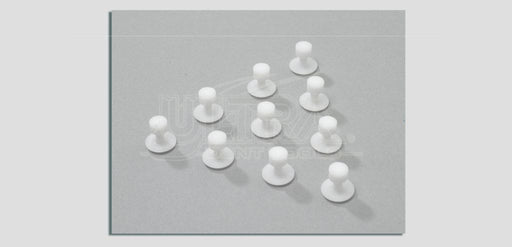 Ultra 13/16" White Medium PDR Glue Tabs (10 Pack)