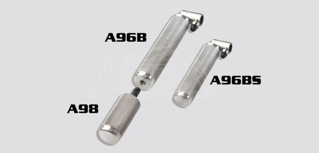 Ultra 1" x 2-1/4" Aluminum Knurled Handle Extension