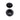 Dentcraft 1/2" Black Depressed Plugs (100 Count)