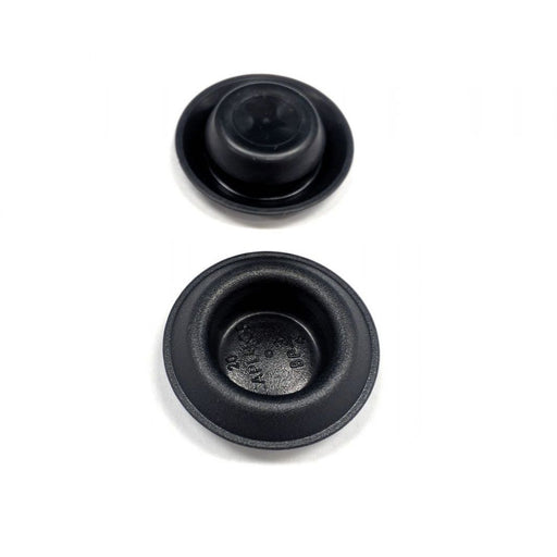 Dentcraft 1/2" Black Depressed Plugs (100 Count)