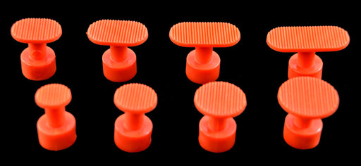 Aussie Bloody Orange Groved Glue Tabs - Variety Pack (8 Pieces)