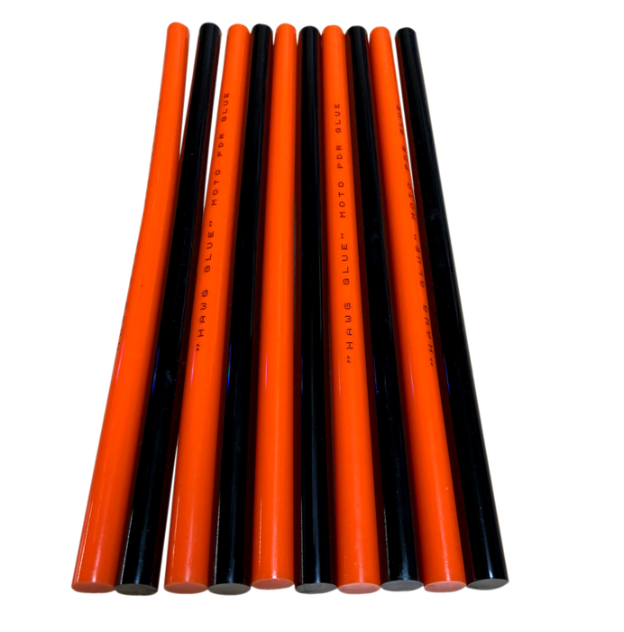 Hawg PDR Orange and Black Combo PDR Glue Sticks (10 Sticks) — Keco Tabs