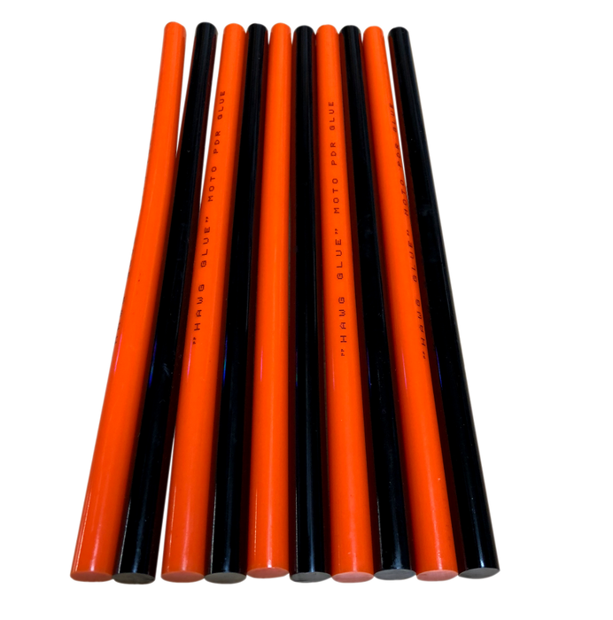 Hawg PDR Orange and Black Combo PDR Glue Sticks (10 Sticks)