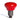 Dentcraft Red Hard PVC Interchangeable Mushroom Tip