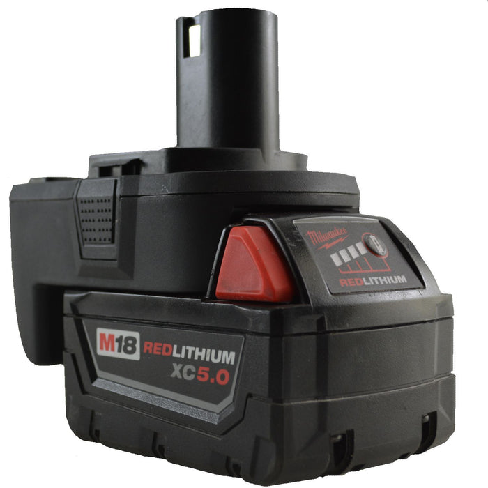 Surebonder Ryobi to Milwaukee Battery Adapter